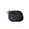 Economic Soft Genuine Leather Key Pouch / Key Wallet With Holder